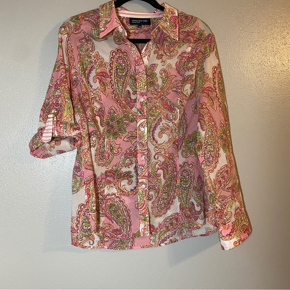 Jones New York Signature Blouse - Picture 2 of 7